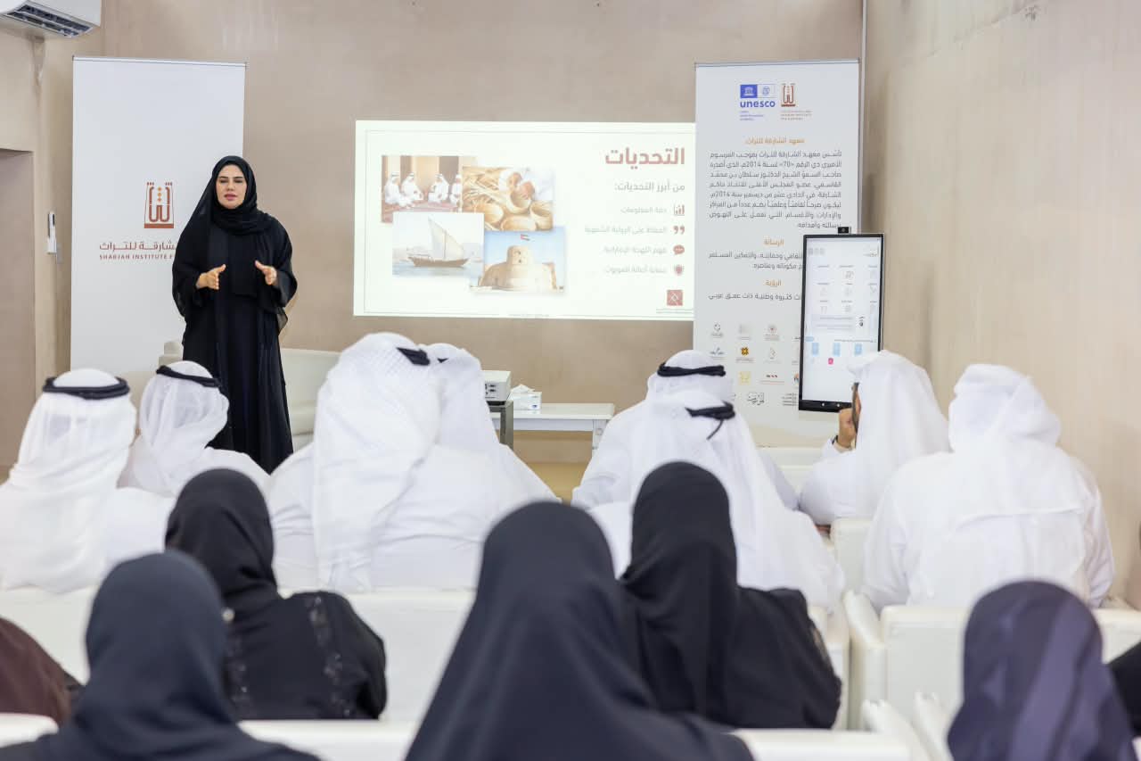 الفجيرة للثقافة والإعلام تقدم ورشة حول «الذكاء الاصطناعي وتعزيز الهوية الوطنية» في معهد الشارقة للتراث بكلباء
